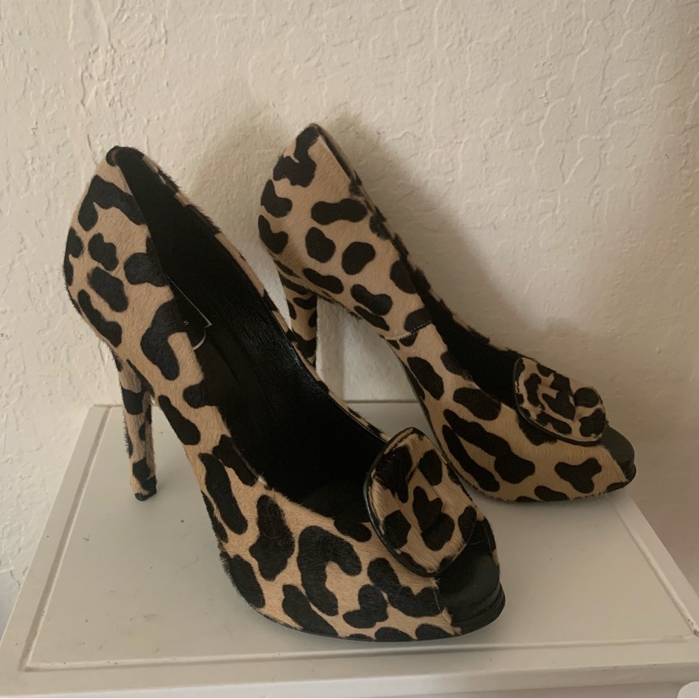 Roger Vivier Leopard Pony Stilletos